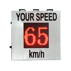 Señal de advertencia de tráfico personalizada, señal de límite de velocidad de visualización variable de velocidad de radar - Product Image 5