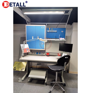 Detall telefono cellulare riparazione workstation ESD banco di lavoro tavolo di montaggio per area di fabbrica - Product Image 5