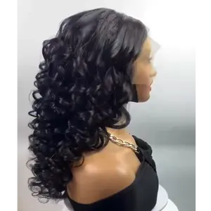 long curly hair 13x4 180% 22inch Wholesale Vendor 12a 4x4 5x5 6x6 13x4 Cuticle Aligned Silky Brazilian Indian Human Hair Virgin