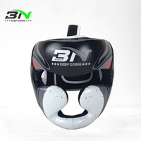 Casque de protection de la tête en gros BN, logo personnalisé, casque rétro MMA pour la boxe, l'entraînement au taekwondo