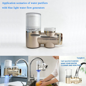 Filtre à <span class=keywords><strong>eau</strong></span> pour robinet minimaliste, coque transparente verticale, purificateur d'<span class=keywords><strong>eau</strong></span> du robinet, dispositif <span class=keywords><strong>de</strong></span> <span class=keywords><strong>filtration</strong></span> d'<span class=keywords><strong>eau</strong></span> pour la cuisine domestique - Product Image 4