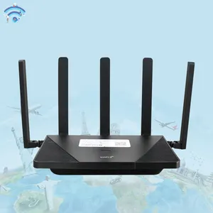 Roteador AX3000 Wifi6 Gigabit, máquina de banda dupla, roteadores wi-fi, modem 5G sem fio de dupla frequência 3000Mbps