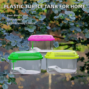 Acquario Trasparente Piccolo in Acciaio Inossidabile 2.5L Ovale Ecologico <span class=keywords><strong>per</strong></span> Pesci Rossi <span class=keywords><strong>Tartarughe</strong></span> Comodo <span class=keywords><strong>per</strong></span> Bambini e Uso Domestico - Product Image 2