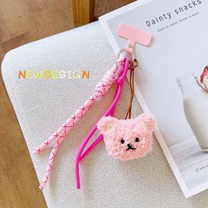 Meilleures Ventes : Porte-clés en peluche ours mignon avec corde tressée, poupée <span class=keywords><strong>de</strong></span> dessin animé, pendentif pour cordon <span class=keywords><strong>de</strong></span> téléphone portable, breloque <span class=keywords><strong>de</strong></span> sac et porte-clés <span class=keywords><strong>de</strong></span> <span class=keywords><strong>voiture</strong></span> - Product Image 6