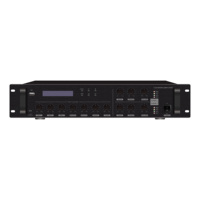 Amplificador Mezclador de Clase D de Doble Canal FY-2250M, Compatible con Bluetooth, USB y MP3, con Diseño de Montaje en Rack de 2U