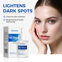 Ensemble de soins de la peau au rétinol en gros, 4 pièces, hydratant raffermissant avec des propriétés anti-âge et anti-acné, marque privée
