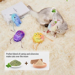 ของเล่นแมวของเล่นแบบโต้ตอบสำหรับแมวในบ้านของเล่นแมวที่ทนต่อการ<span class=keywords><strong>กัด</strong></span>5แพ็ค - Product Image 3
