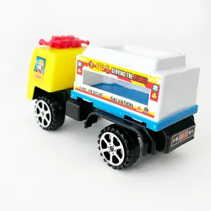 günstig Großhandel Kinder handwerkliche Spielzeuge Ingenieurskunst Müllwagen Kinder Reibungs-Spielzeug Bagger Modell Traktor Spielzeug
