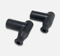 NGK8955 Nouveau TB05EMA Couvercle de bougie d'allumage en silicone à 90 degrés sans résistance pour HONDA YAMAHAPOLARIS SKI-DOO motoneige ATV moto