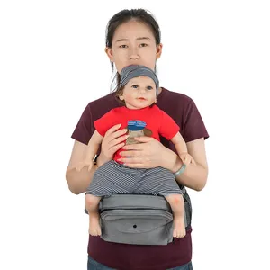 ओम कस्टम हॉट बिक्री एर्गोनोमिक सुरक्षा प्रमाणित हिप सीट बेबी कैरियर