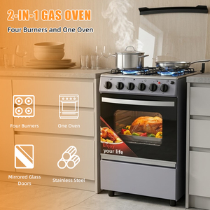 Cuisinière électrique à gaz autonome intelligente avec four, en fonte <span class=keywords><strong>grise</strong></span> durable, 10,18 kW, 220 V - Product Image 3