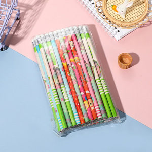 Vente en gros de crayons ronds à fleurs pour cadeau d'enfant pour les élèves de <span class=keywords><strong>la</strong></span> maternelle - Product Image 5