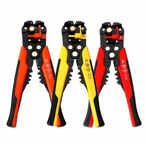 Alicates Pelacables Industriales <span class=keywords><strong>de</strong></span> Alta Resistencia 10-24AWG, Pelacables/Cortador/Crimpador Automático con Cuchillas <span class=keywords><strong>de</strong></span> Acero Endurecido y Plástico - Product Image 3