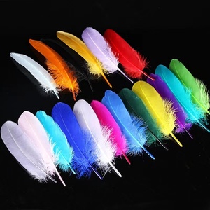 Vendita diretta della fabbrica piume d'oca sciolte fiori decorativi galleggianti piante per gioielli fai da te accessori di abbigliamento artigianale - Product Image 2