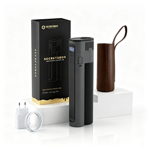 Nevera Portátil de Aluminio SECRETSBOX para <span class=keywords><strong>Insulina</strong></span>, 2-8°C, Enfriador Eléctrico de Medicamentos, Mantiene Frío para Inyecciones de Péptidos para la <span class=keywords><strong>Diabetes</strong></span> - Product Image 1