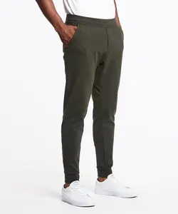 88% нейлоновый 12% спандекс спортивная одежда для спортзала мужские спортивные штаны для бега с карманом на заказ стрейч Гольф мужские спортивные штаны