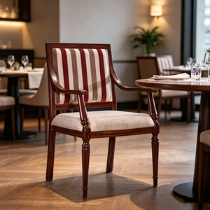 Sedie da Pranzo di Lusso Italiane, Poltrona Minimalista per Ristorante, Poltrone in Metallo e Alluminio Stile Nordico - Product Image 1