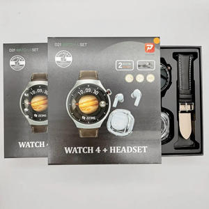 นาฬิกาสมาร์ทวอทช์ D25 Watch 4 <span class=keywords><strong>Pro</strong></span> ขายส่งจากโรงงาน หน้าจอ IPS แบตเตอรี่ใช้งานได้ 4 วัน ติดตามการนอนหลับ ดีไซน์สาย 3 แบบ ซิลิโคน กันน้ำระดับ IP67 - Product Image 2