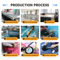 Planche de SUP gonflable personnalisée avec logo pour sports nautiques, surf et paddle - Vente en gros