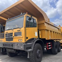 Camion benne minier XG105-1 de 70 tonnes de charge utile, camion de transport lourd 6x4 tout-terrain pour mine en terrasse ouverte