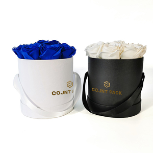 Lãng mạn tốt nhất bán chất lượng tốt <span class=keywords><strong>Fancy</strong></span> Vòng giấy Flower Bouquet <span class=keywords><strong>box</strong></span> với xử lý đối với món quà cưới - Product Image 3