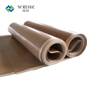 Kain kaca laminasi PTFE kain serat kaca yang diresapi