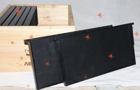 Neuer PP-Kunststoff Bienenrahmen 9,1 Zoll mit Grundzellen für Langstroth Deep Box Schwarze Bienenstockrahmen