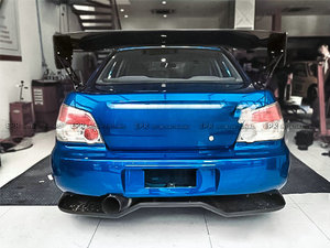 Difusor Trasero Inferior Estilo VTX Premium para Subaru Impreza WRX 9ª Gen. GDC GD Chasis Hawkeye JDM Rally Tuning Aero Part 2004-2007 - Product Image 2
