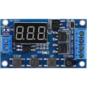 자동화를 위한 릴레이 지연 타이머 모듈 제어 보드 사이클 타이밍 및 트리거 회로 - Product Image 1