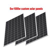 Module solaire 450w 550wp 650wp 700wp pour la maison Panneaux solaires monocristallins mono demi-cellule 700 W Panneaux PV