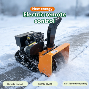 Souffleuse à neige pour complexe hôtelier, adaptée aux terrains accidentés, avec une portée de 1 à 3 m et une hauteur de déneigement réglable de 30 à 500 mm - Product Image 1