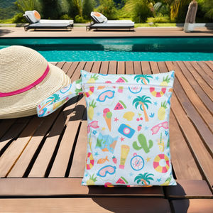 Elinfant tas penyimpanan cucian, kantung renang basah tahan air kustom bayi - Product Image 2