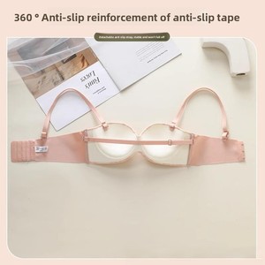 Thanh thiếu niên mới Gothic cô gái 'tinh khiết mong muốn đồ lót thép vòng cung chống chảy xệ bốn hàng khóa chống vi khuẩn mùa xuân 2025 - Product Image 4