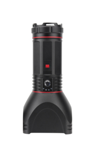 Tất cả các thiết kế màu đen xách tay dẫn đèn Pin Torch cắm trại không thấm nước Câu Cá Lặn ánh sáng đèn pin có thể sạc lại - Product Image 2