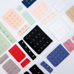 Extensions de <span class=keywords><strong>soutien</strong></span>-<span class=keywords><strong>gorge</strong></span> élastiques en gros d'usine Rallonges de <span class=keywords><strong>soutien</strong></span>-<span class=keywords><strong>gorge</strong></span> en polyester multicolore avec 2 3 <span class=keywords><strong>4</strong></span> <span class=keywords><strong>crochets</strong></span> - Product Image 1