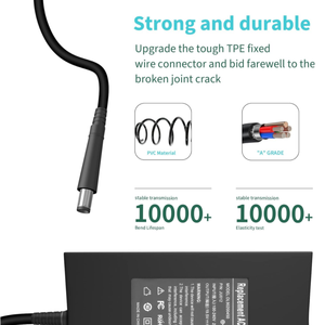 Adaptateur secteur 130W 19.5V 6.7A pour ordinateur portable <span class=keywords><strong>Dell</strong></span> Inspiron 15 7559 N7110 N5110 Precision M20 M60 M70 PA-4E Embout 7.4*5.0mm - Product Image 2