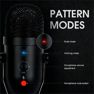 Microphone professionnel Demao A22, microphone de jeu, microphone d'enregistrement en <span class=keywords><strong>studio</strong></span>, microphone USB pour ordinateur, microphone à condensateur - Product Image 2