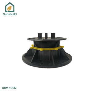 Sunsbuild Best Selling Modern Plastic Adjustable <b>Pedestal</b> System for Paver Tiles Kitchen & Park Flooring Support ISO Certified - Product Image 4