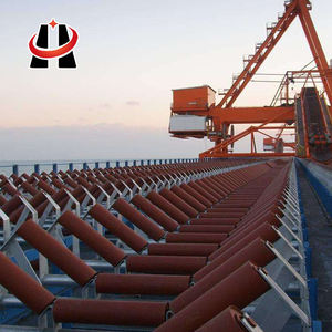 Sabuk karet muatan kapal 5000T h Sistem pemuatan pantai konveyor sabuk karet logistik Port kargo besar - Product Image 6