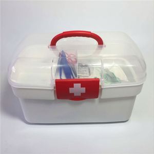 Boîte de rangement pour médicaments en métal blanc écologique pour la maison, personnalisable - Product Image 4