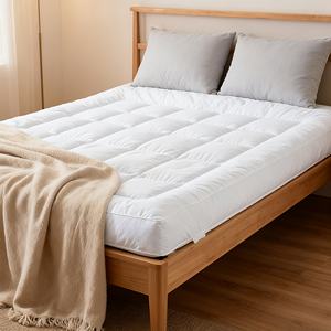 Protector <span class=keywords><strong>de</strong></span> colchón <span class=keywords><strong>de</strong></span> algodón acolchado lavable con parte superior <span class=keywords><strong>de</strong></span> almohada 8-21 "bolsillo profundo para camas <span class=keywords><strong>de</strong></span> hospital y camas en casa - Product Image 6