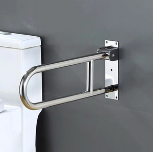 Black Toilet Paper Holder With Assist Bar Toilet Grab Bar - View #10