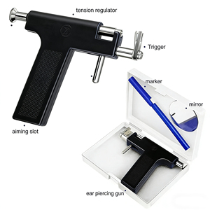 Kit profesional de acero inoxidable para Piercing corporal, nariz, orejas, labios, ombligo, joyería, conjunto de herramientas para Piercing para niños - Product Image 3