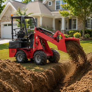 Miniexcavadora con Certificación CE y EPA de 1, 2 y 3 Toneladas con Cucharón - Product Image 1