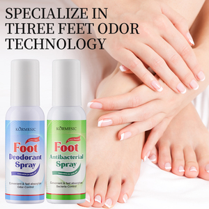 KORMESIC - Desodorante en Aerosol para Pies de Marca Propia, 100 g, Fórmula Herbal Antibacteriana, Reparación del Cuidado de los Pies, Hidratación Profunda y Nutrición - Product Image 2