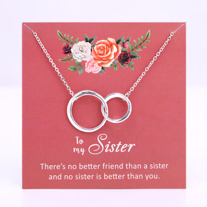 Collar de Regalo de Cumpleaños 'Haz un Deseo' para Dama de Honor, Madrina, Esposa, Hermana de Alma, Mejor Amiga, Novia, Novio - Product Image 1