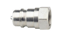 Coupleur hydraulique en acier inoxydable, accouplement rapide