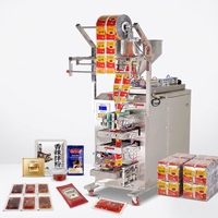 Machine d'emballage entièrement automatique pour sachets de ketchup, pâte de fruits, pulpe de fruits, confiture de fruits, sauce chili et liquides visqueux