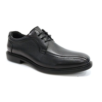 Chaussures Derby à lacets pour homme, chaussures formelles noires raffinées, confort rembourré, tendance de la mode, haute qualité, pour le bureau et les affaires