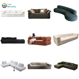 Divano <span class=keywords><strong>Letto</strong></span> Estraibile Salvaspazio AntNovelty, Moderno e Minimalista, Convertibile con Vano Portaoggetti Sotto il Sedile <span class=keywords><strong>per</strong></span> Soggiorno - Product Image 3